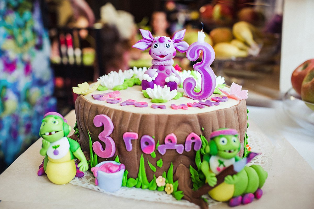 День рождения в стиле Лунтик