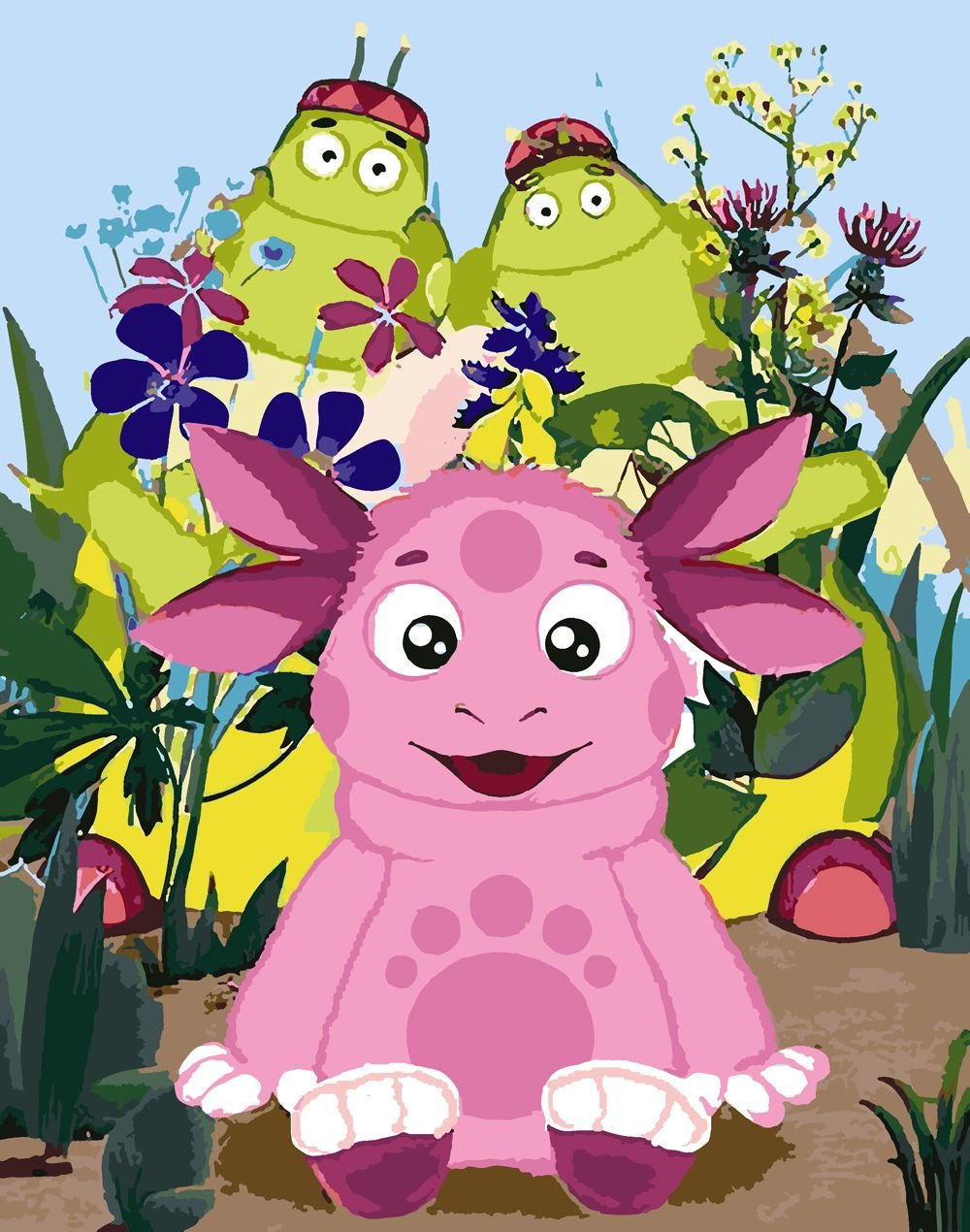 Лунтик день рождения