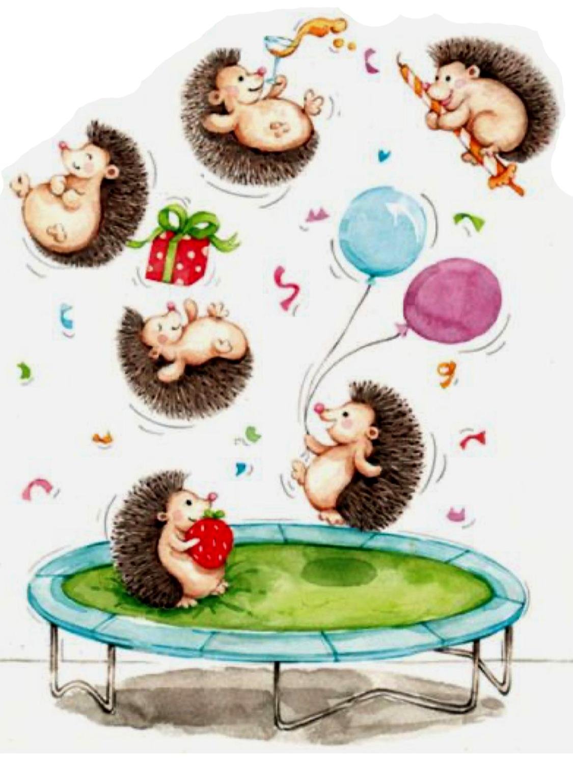 С днем рождения еж