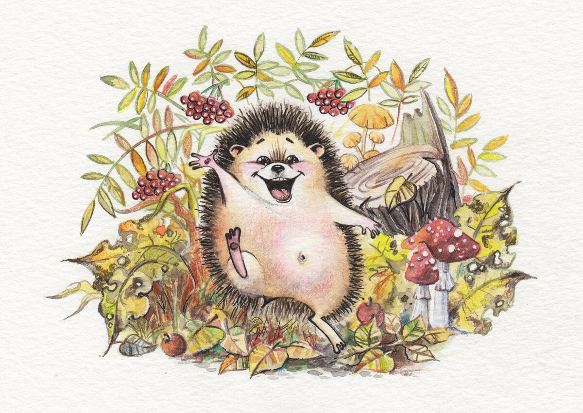 Тортик Ежик