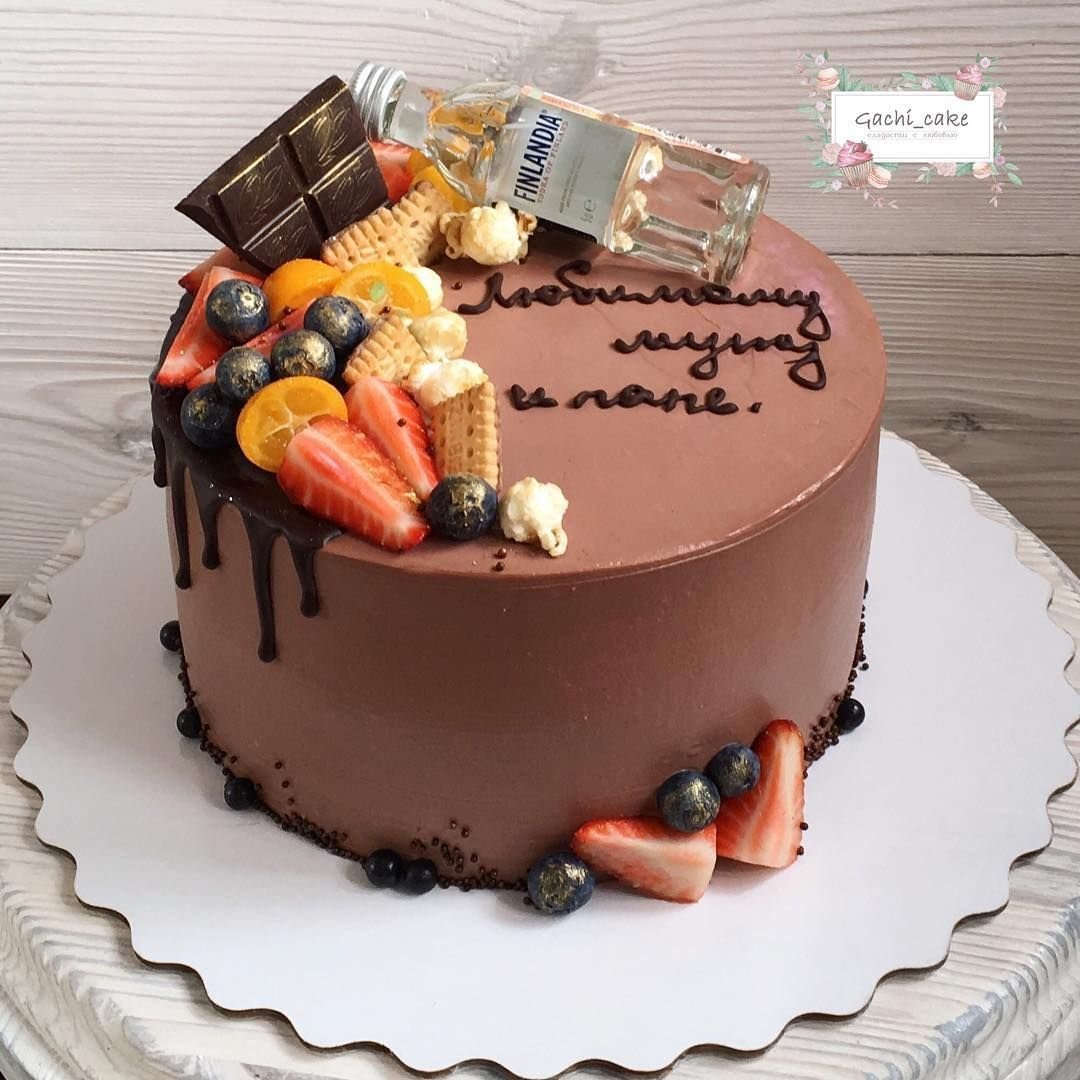 Бенто торт черный