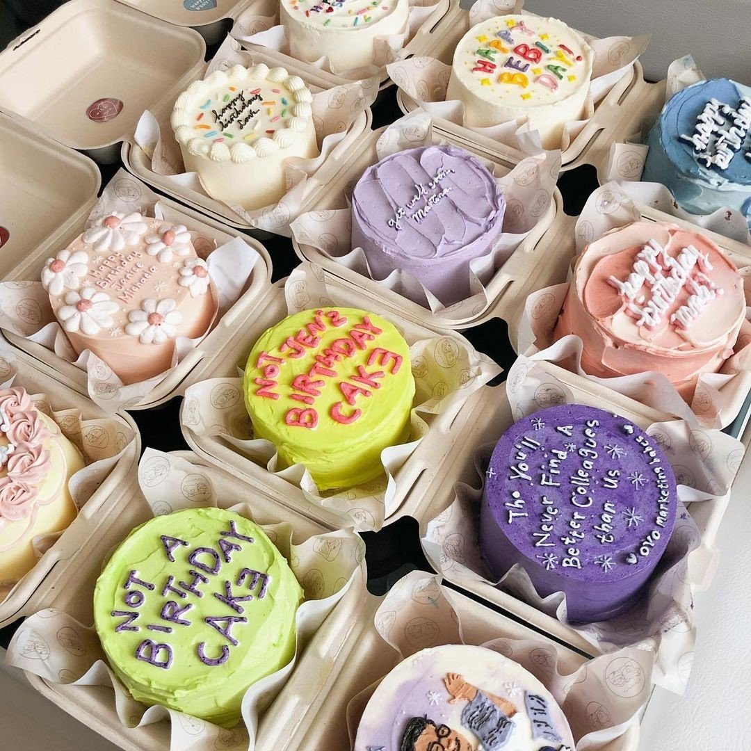 Маленькие корейские тортики