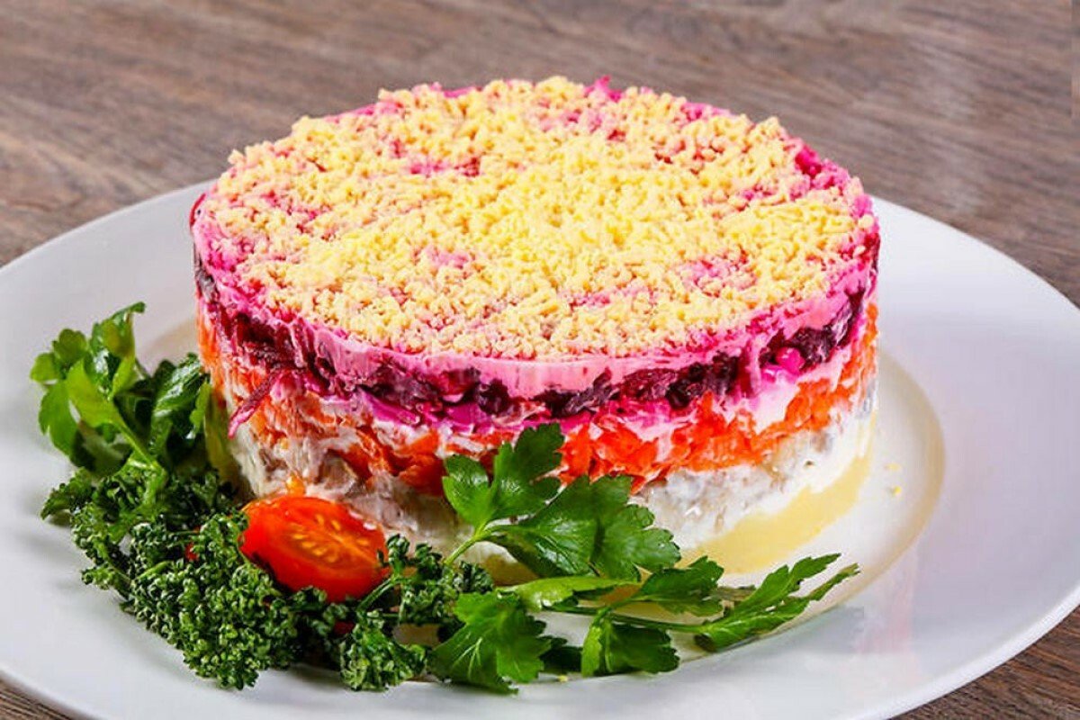 Сельдь "сельдь под шубой".