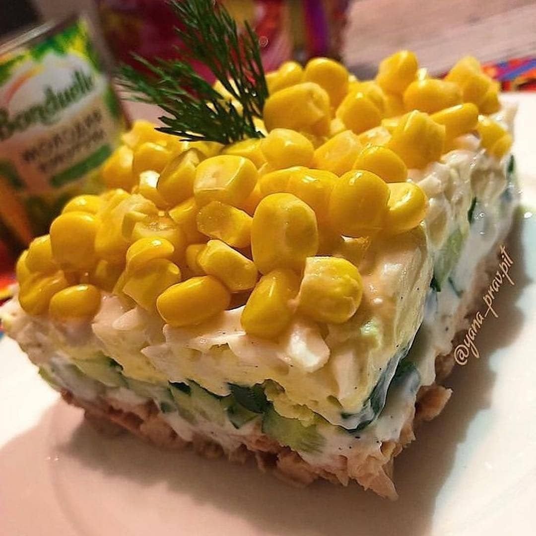 Овощной торт