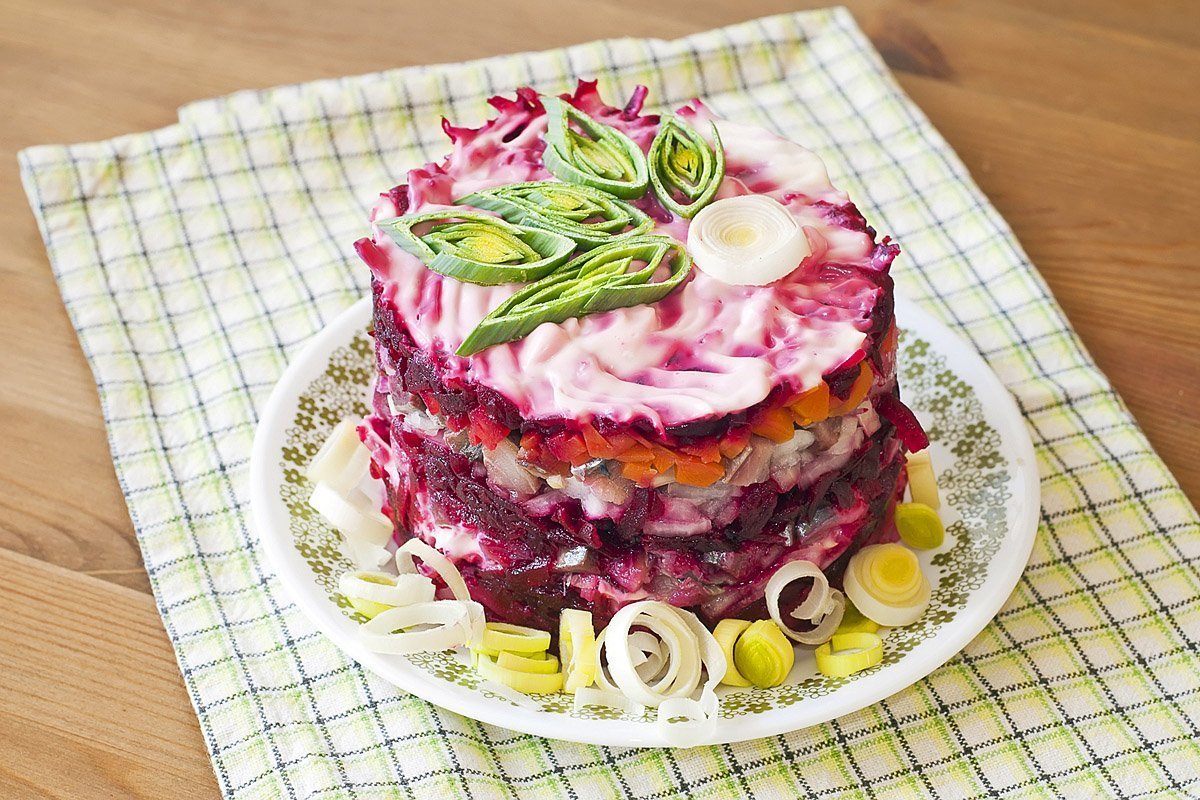 Сельдь "сельдь под шубой".