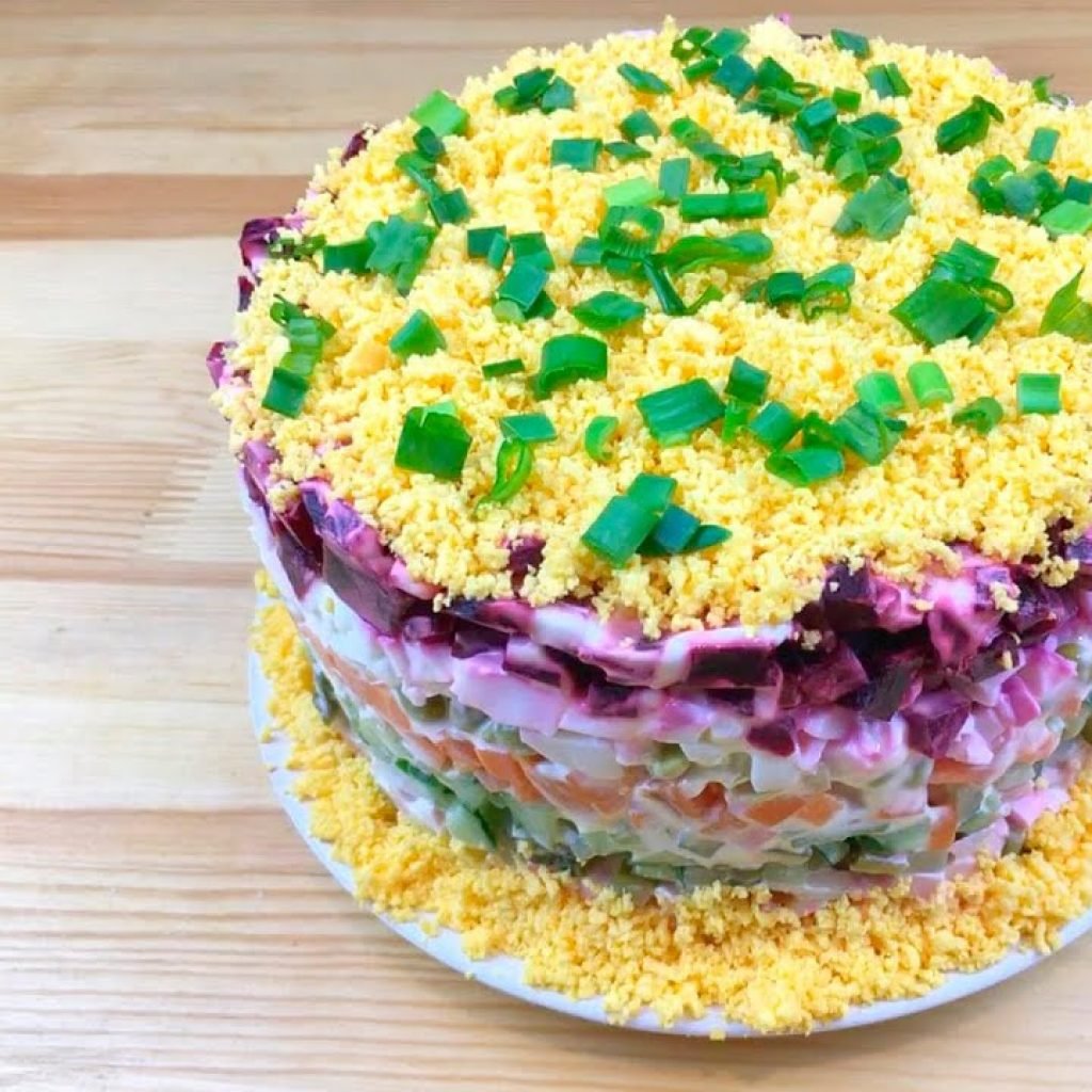 Салат Мимоза