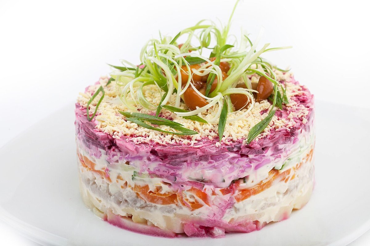 Овощной торт