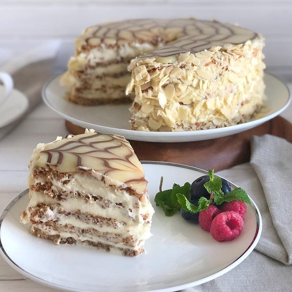 Торт миндаль апельсин