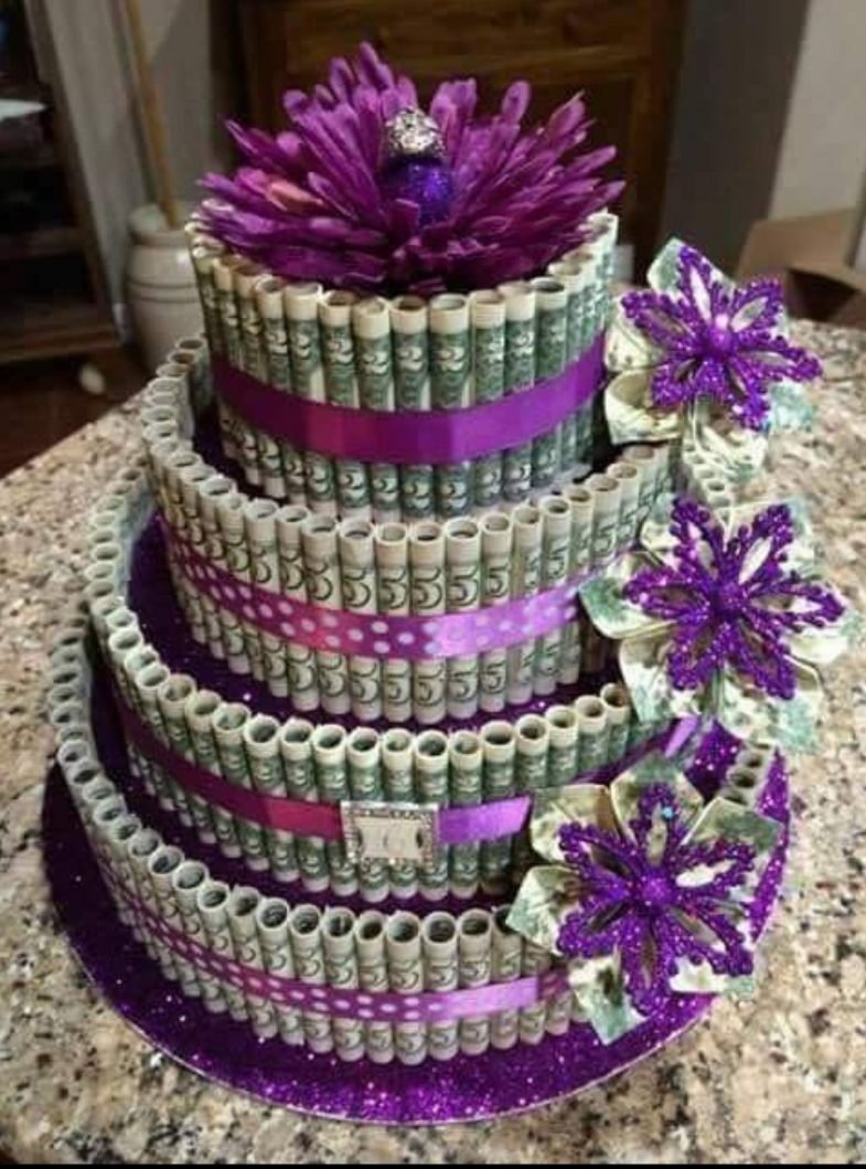 Торт из денег