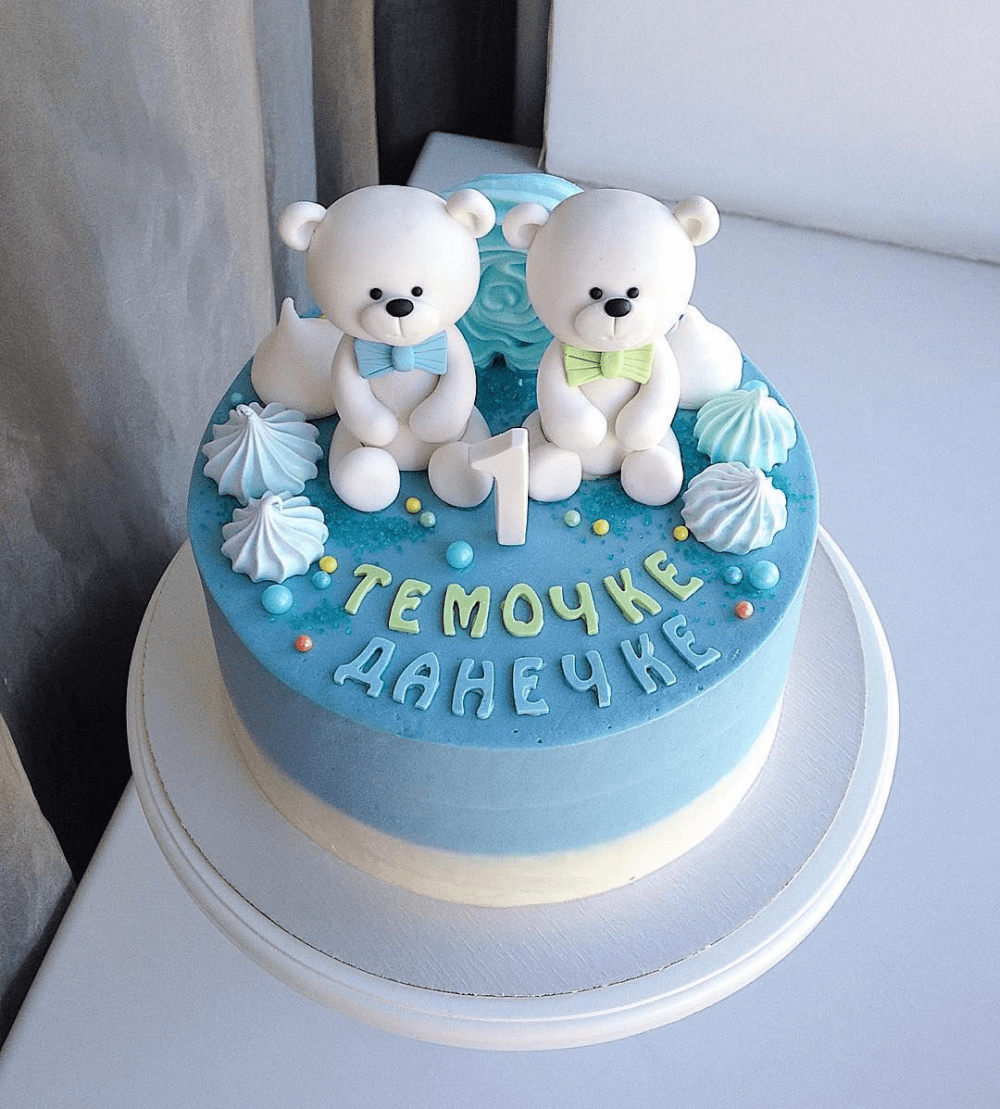 Кремовый торт для близнецов