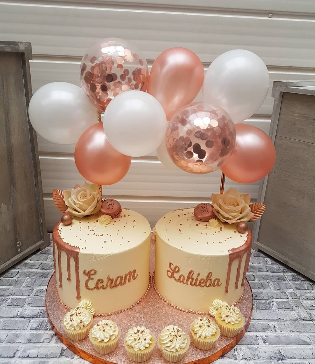 Тортик для малышей двойняшек 2 года