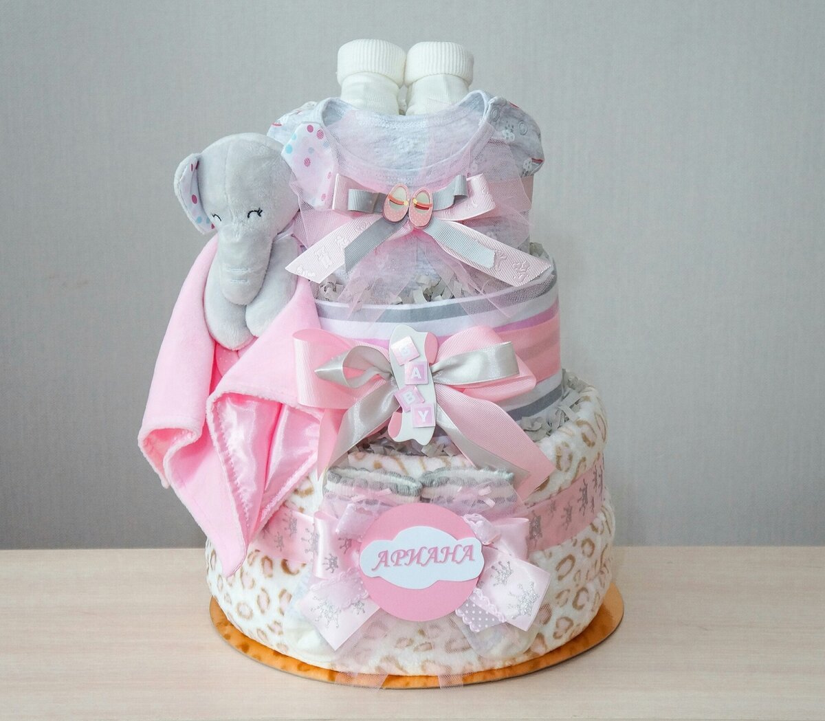 Торт из памперсов