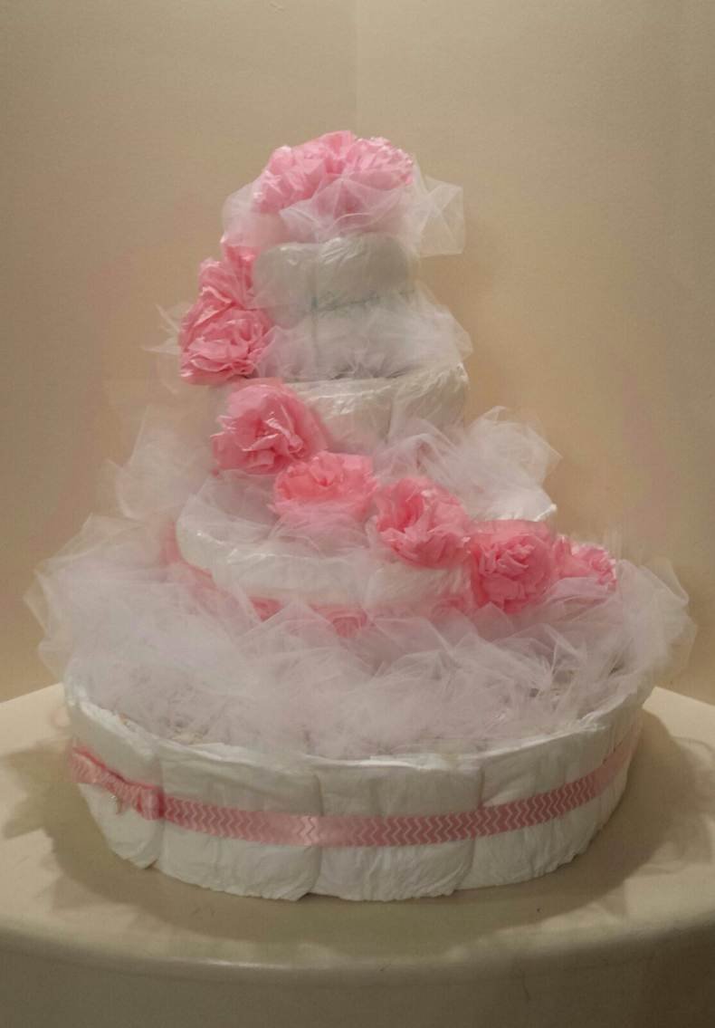 Торт из памперсов