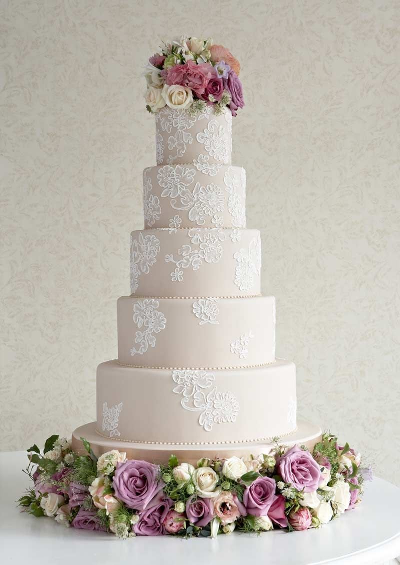 Свадебный торт геометрия