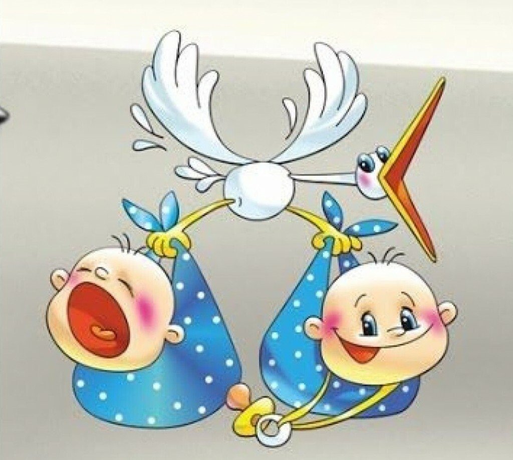 Метрика для двойняшек девочек