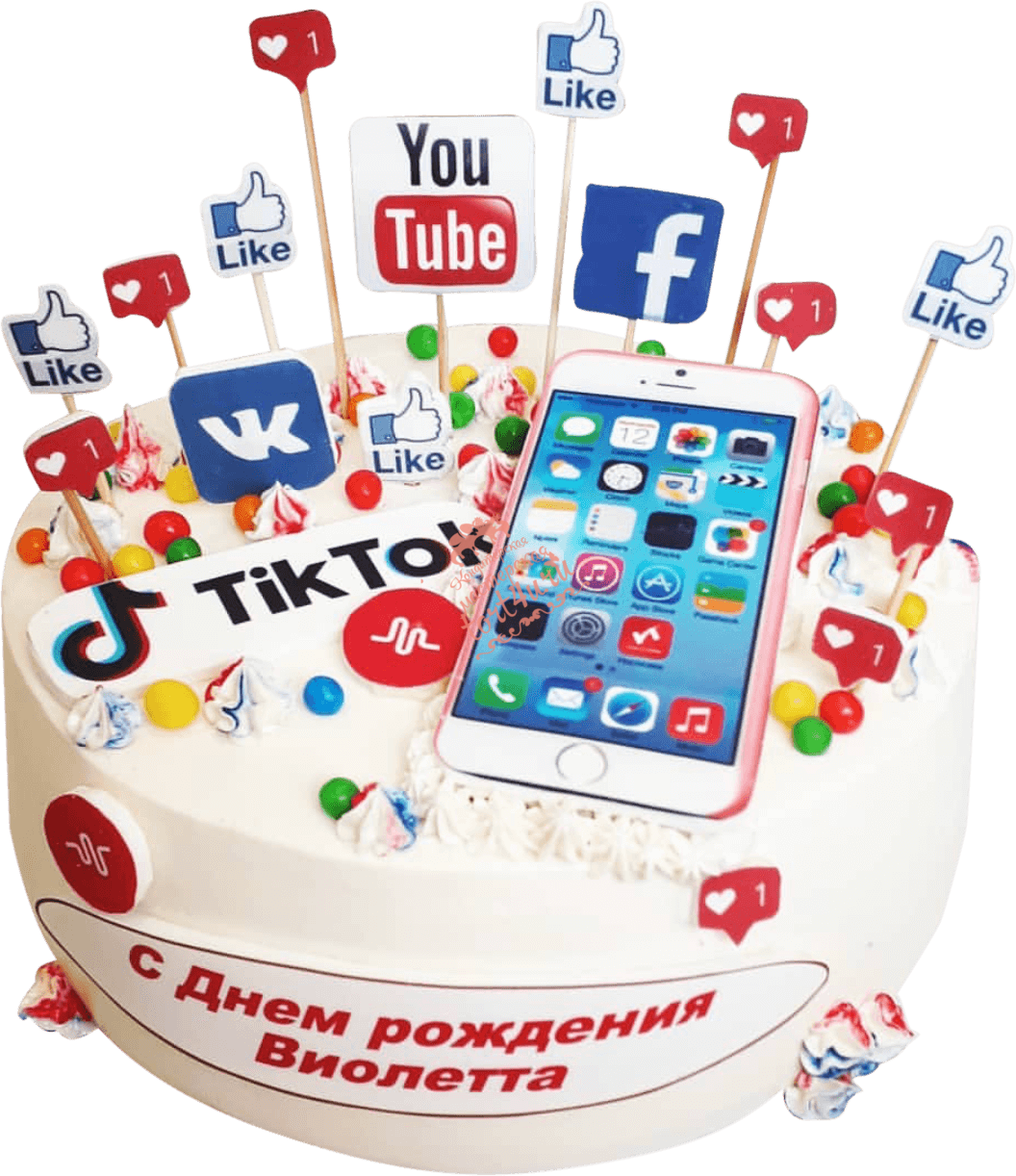 Торт тик ток