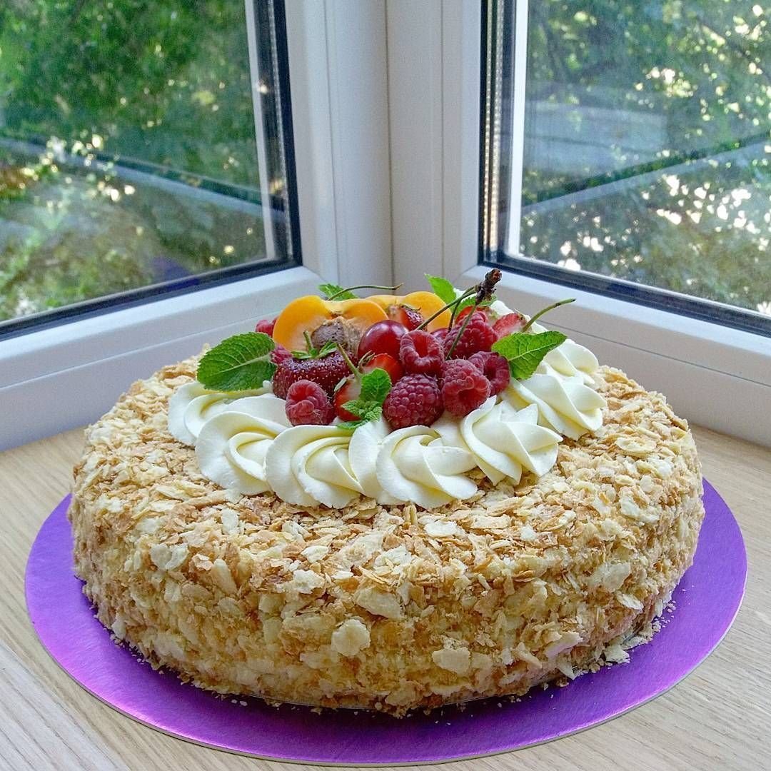 Большой торт Наполеон