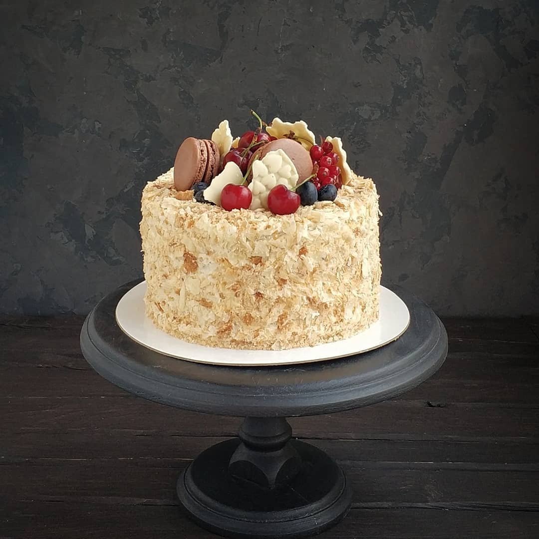 Украсить Наполеон на день рождения мальчику