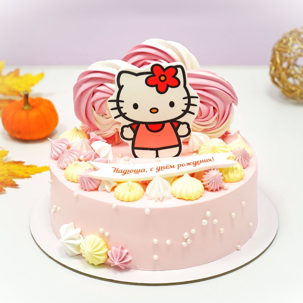 Торты с Хеллоу Китти для девочки