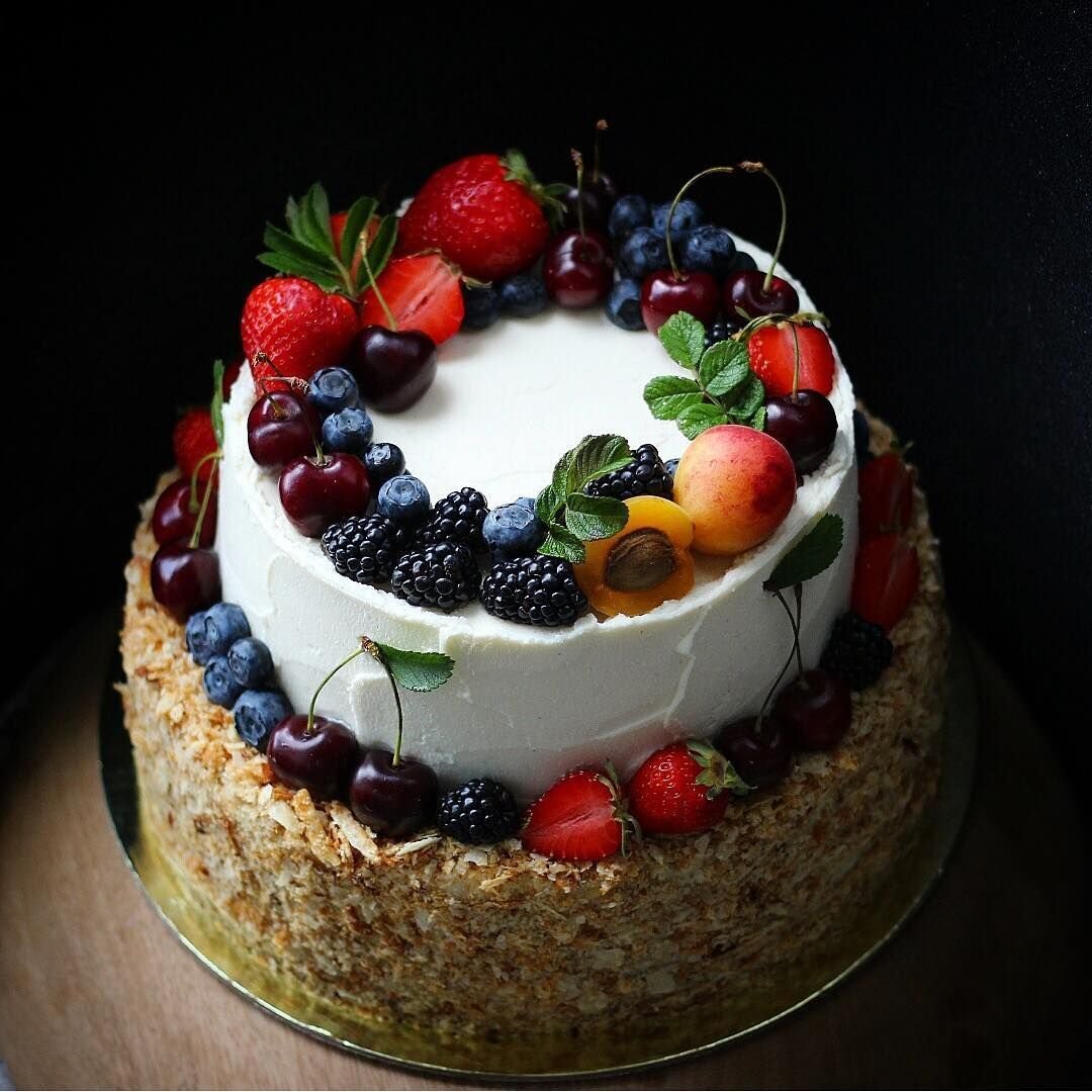 Открытый торт