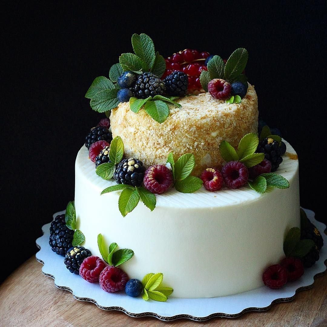 Свадебный торт медовик