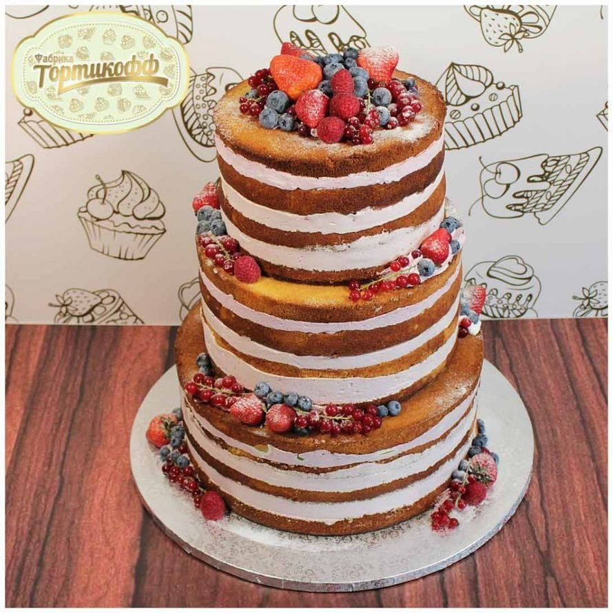 Торт медовик зимний