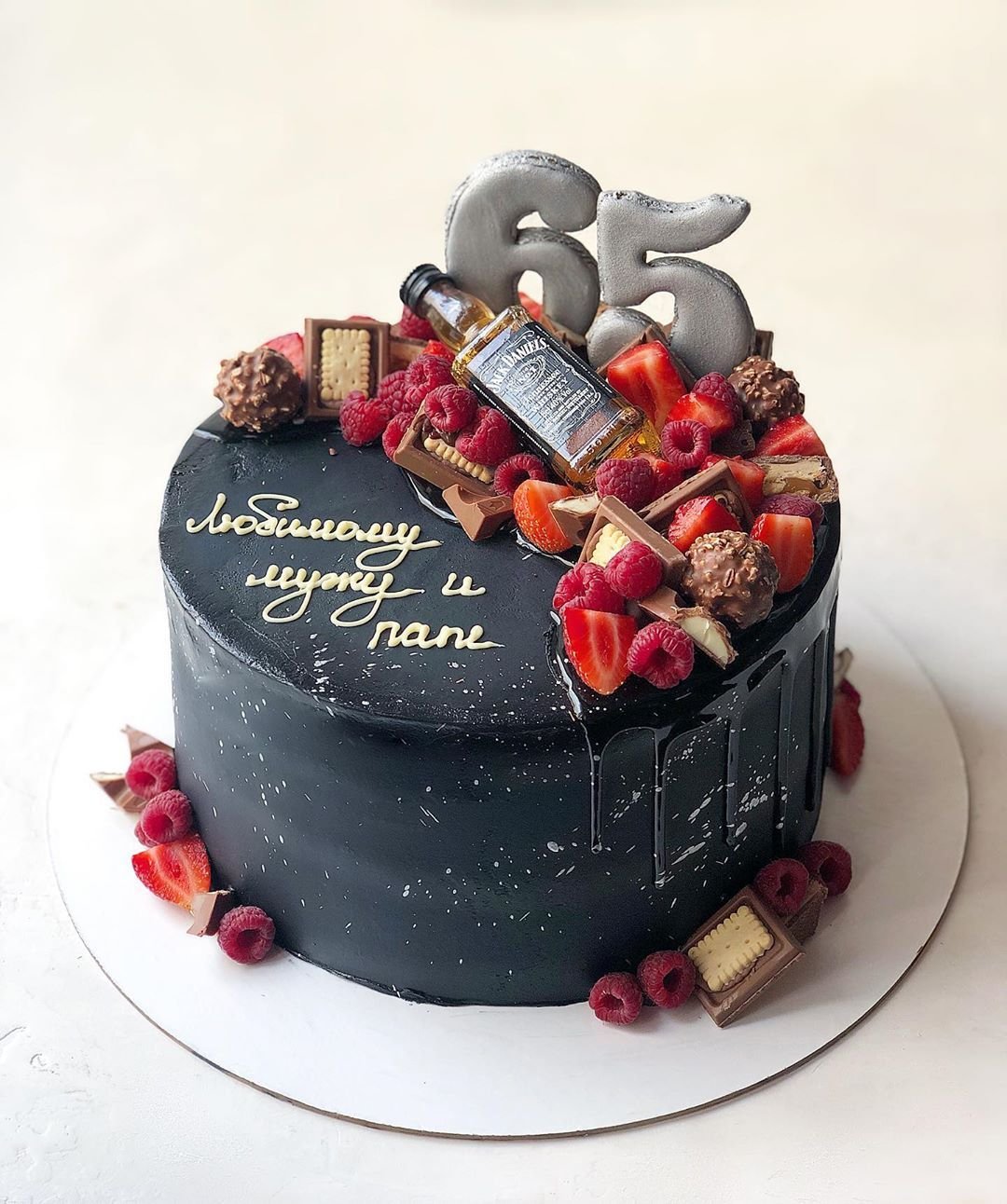 Торт с марципаном для мужика