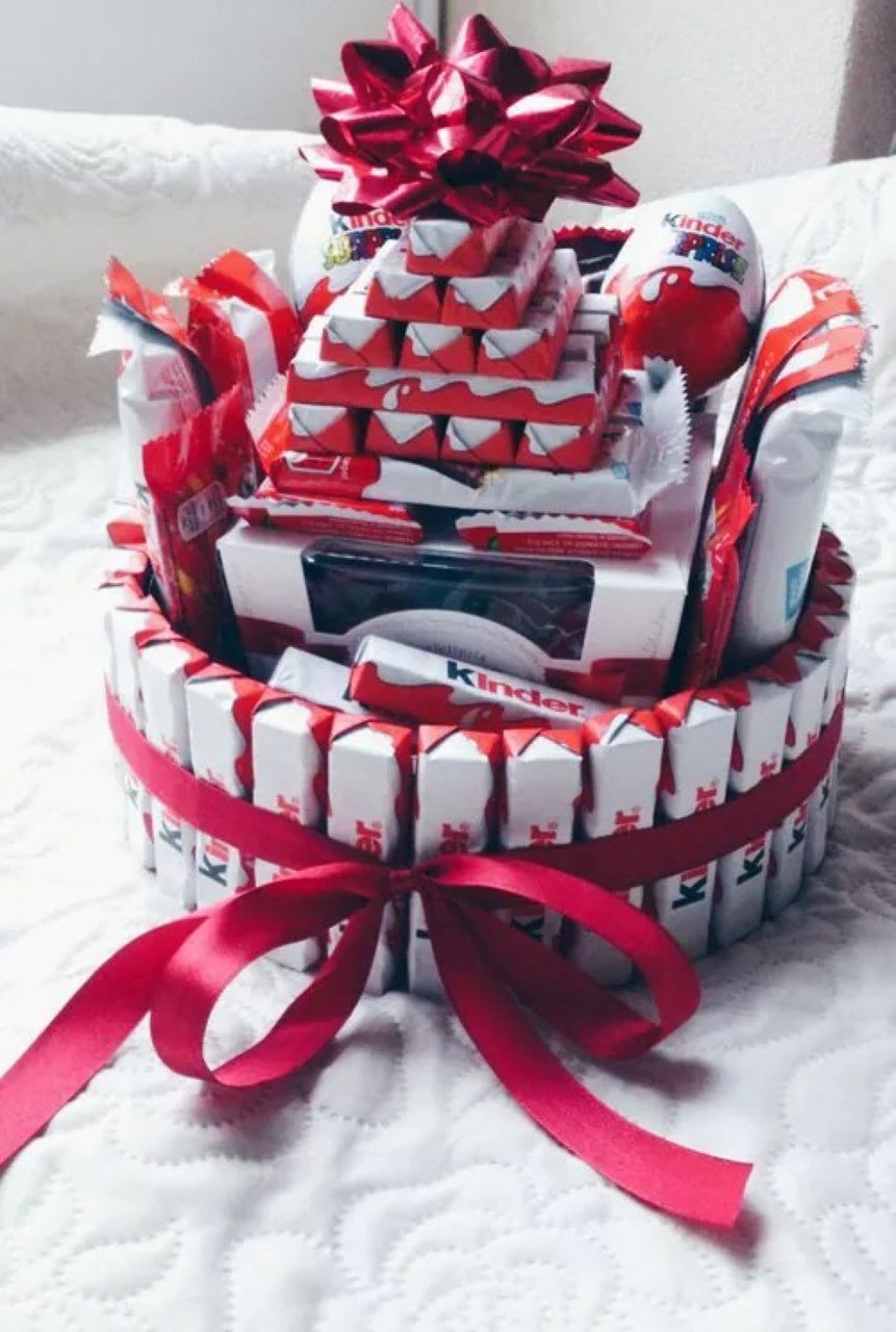 Киндер торт с Раффаэлло