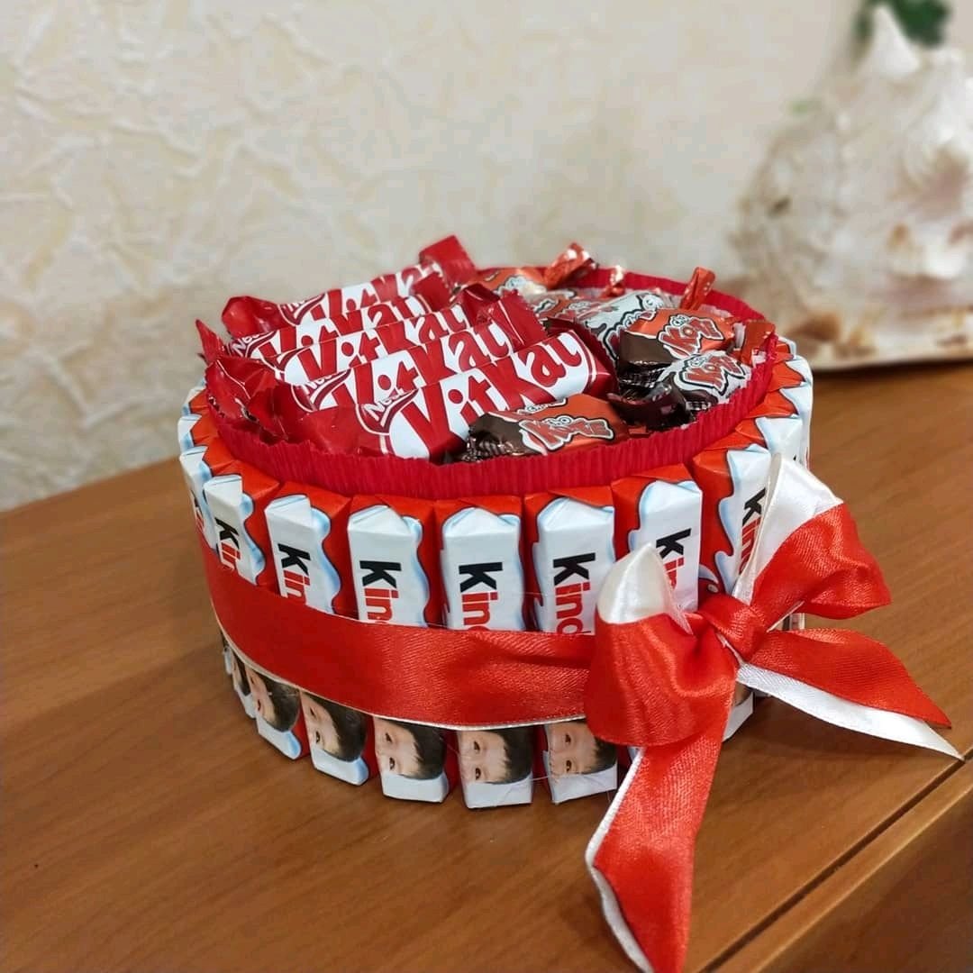 Сладкие тортики из сникерсов