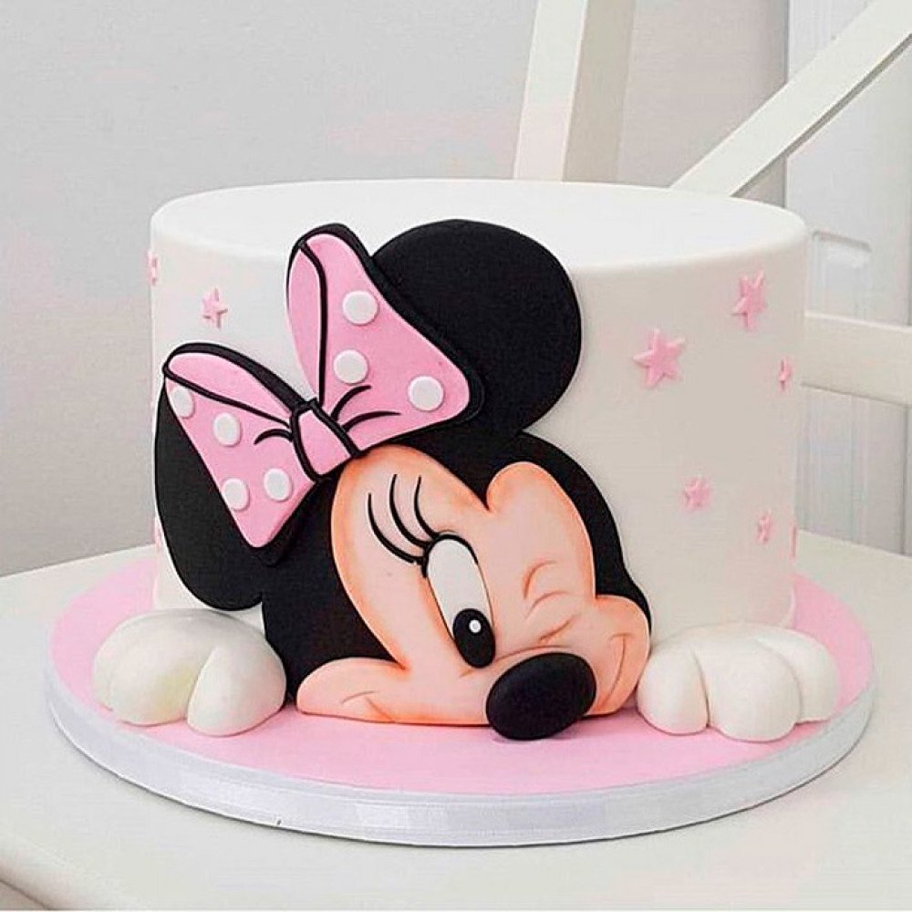 Торт Минни Маус крем чиз