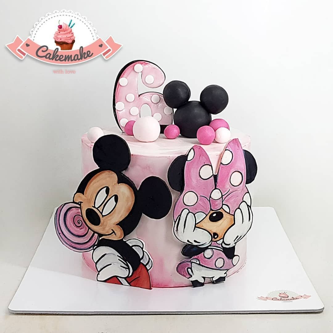Муссовый торт Микки Маус