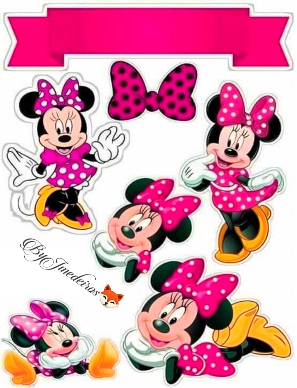 Муссовый торт Минни Маус