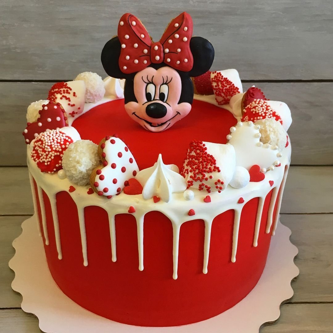 Торт Микки Маус для девочки 4 года