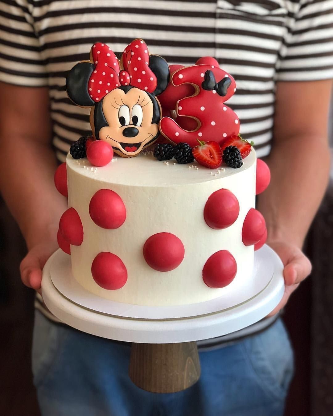 Торт минни маус