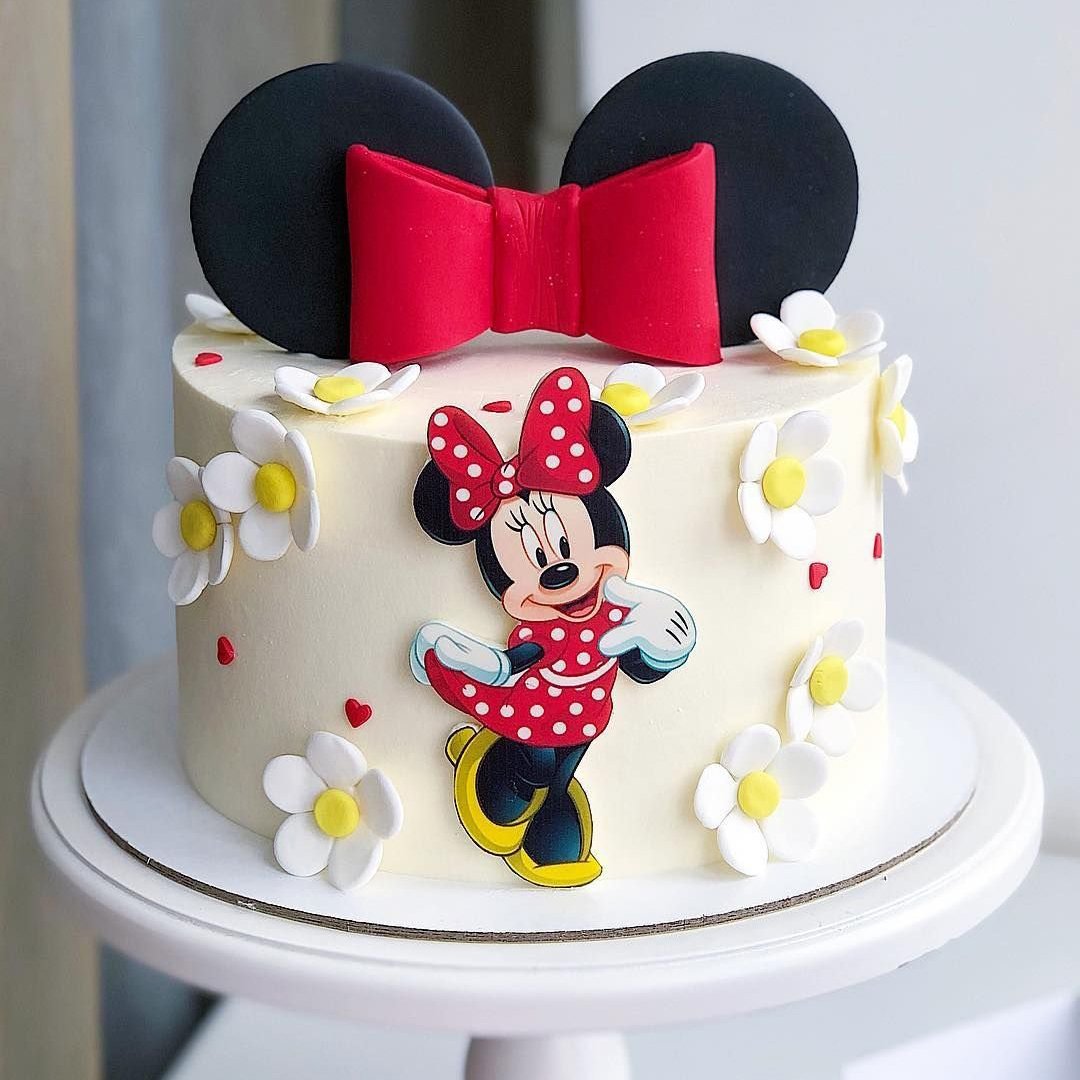 Торт с Минни Маусом для девочки