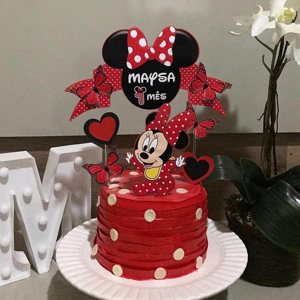 Торт Микки Маус для девочки на 2 года