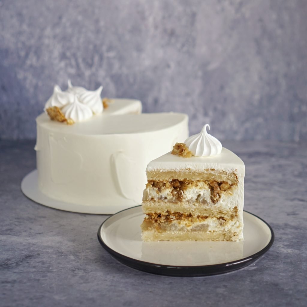 Торт Бурдалу с грушами