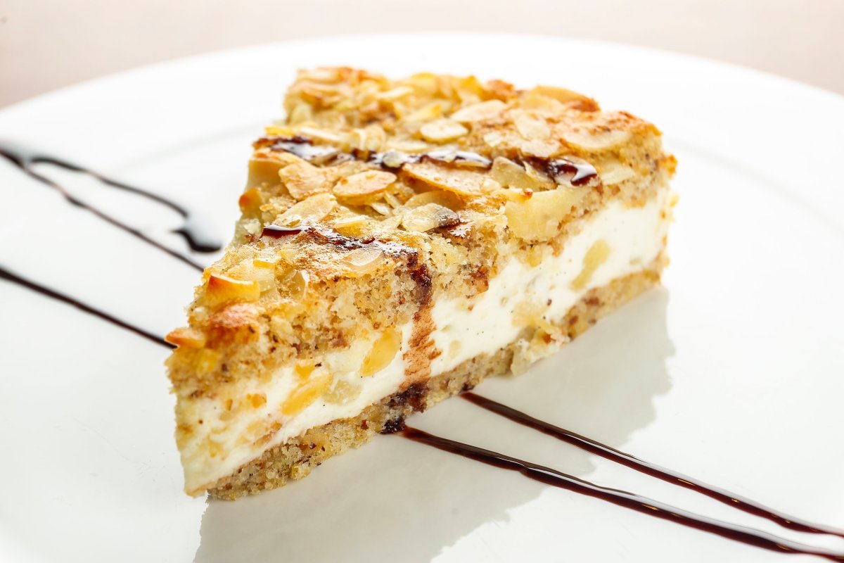 Торт грушевый с сыром