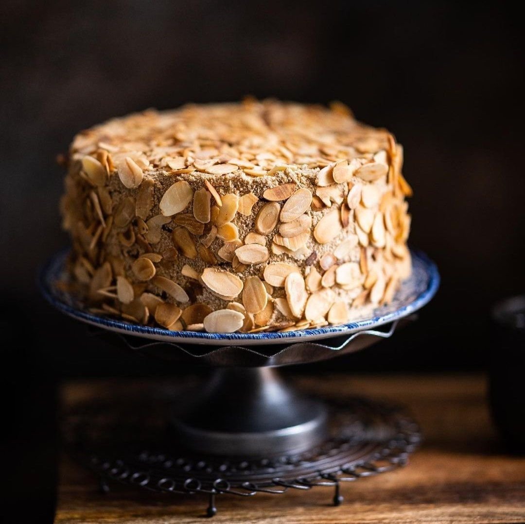 Торт с миндалем Эстерхази