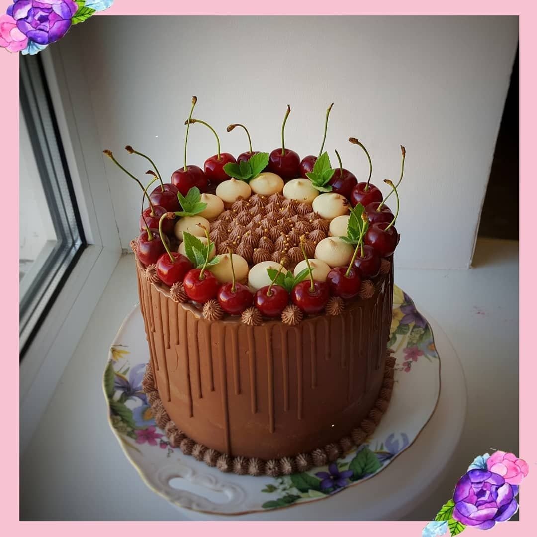 Торт молочная девочка с киви