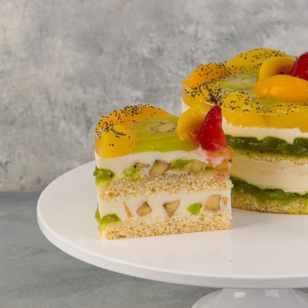 Торт молочная девочка с кремом чиз