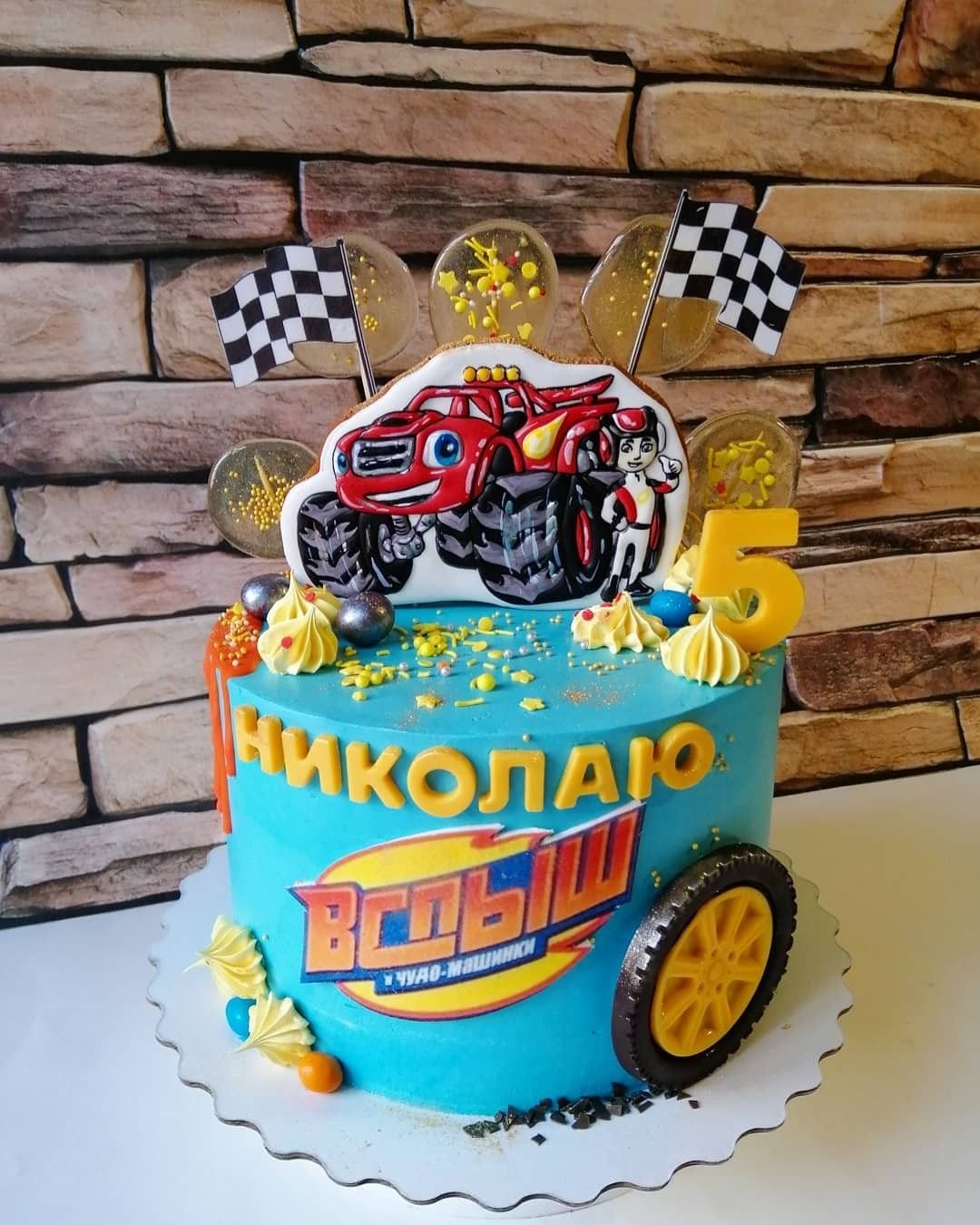 Торт Вспыш кремовый