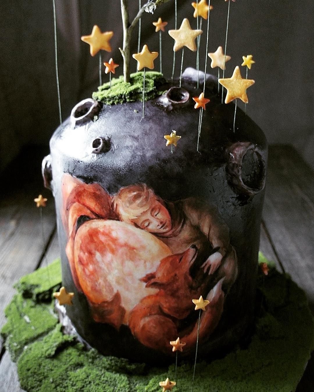 Торт для маленького принца на годик