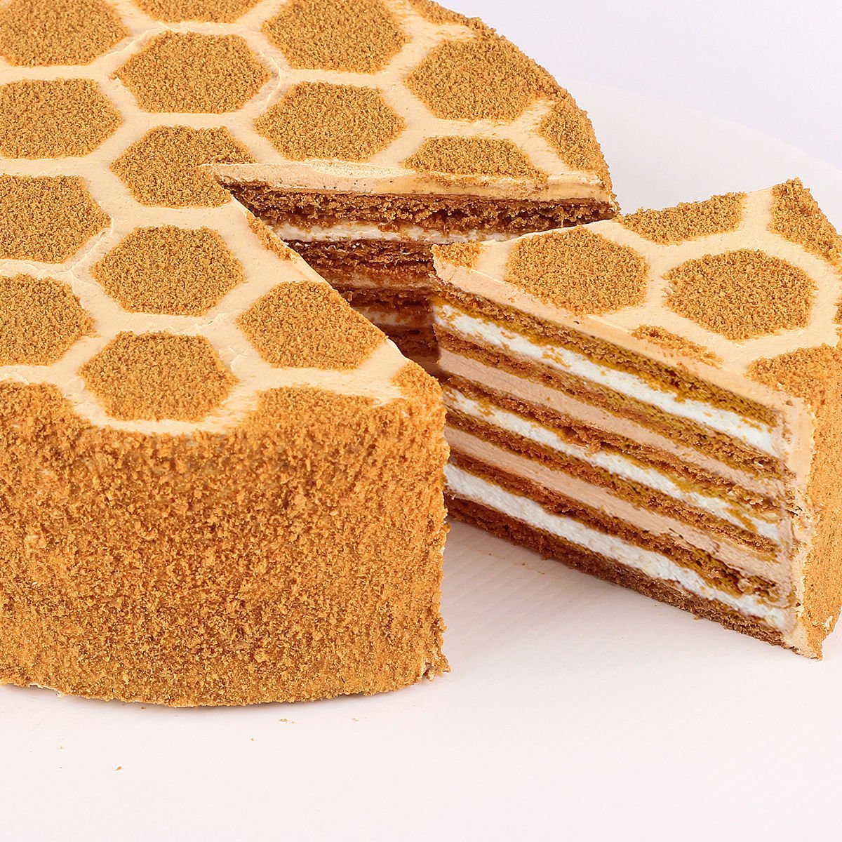 Лимонный медовик Буше