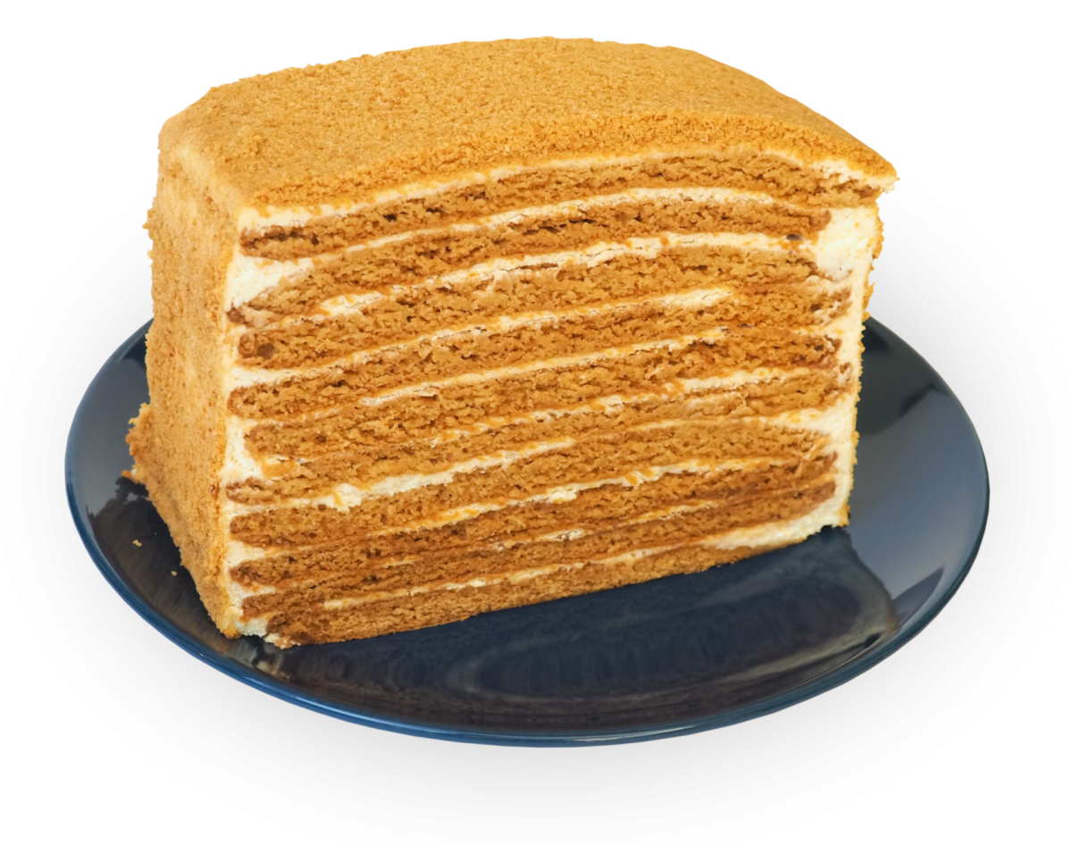 Торт Сметанин медовый Мирэль Хлебпром 650г