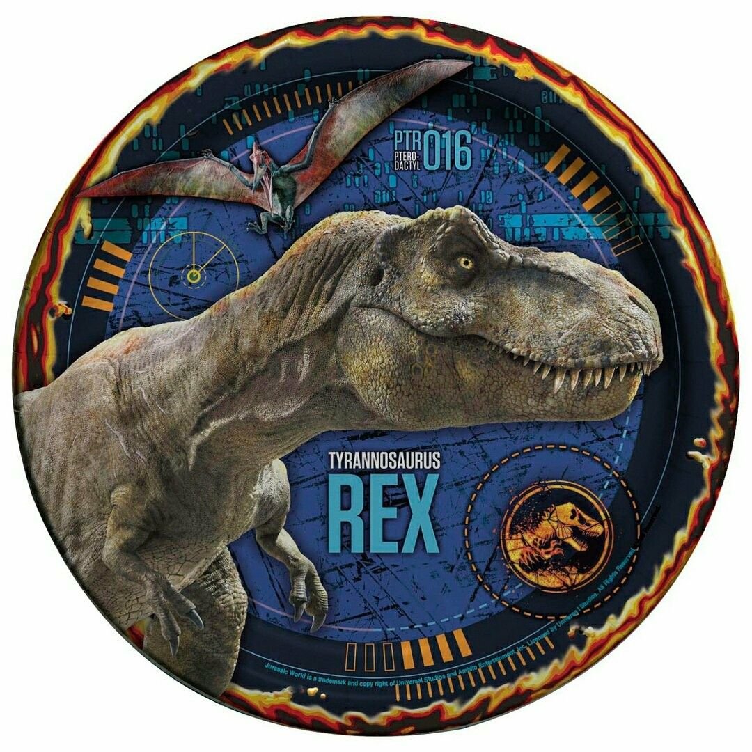 Детский торт с динозаврами