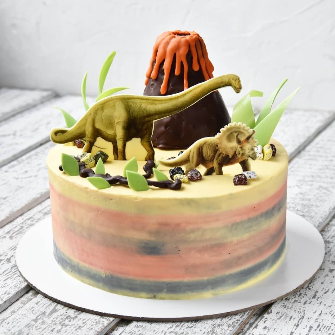 Динозавры макет для печати