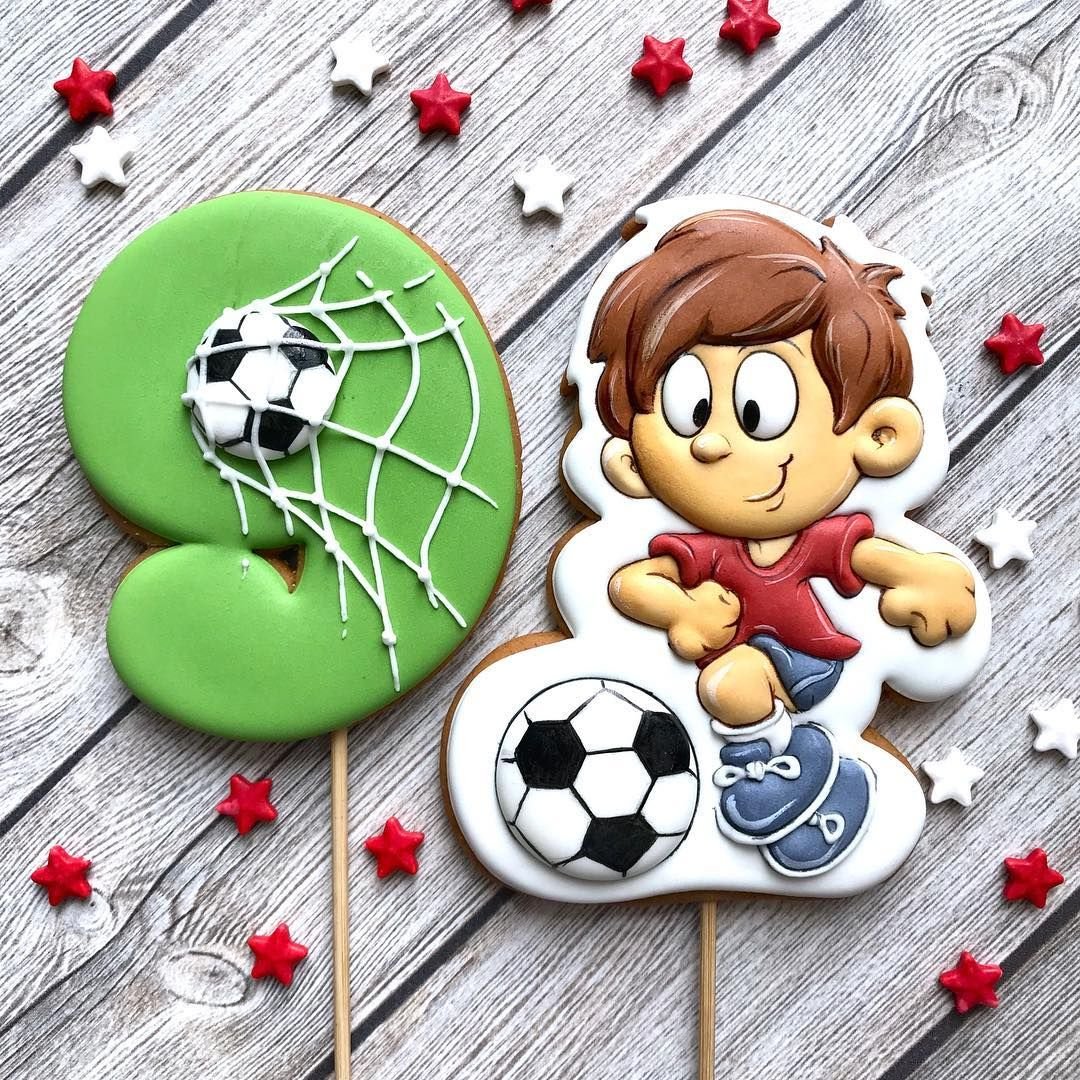 Торт футболисту прямоугольный