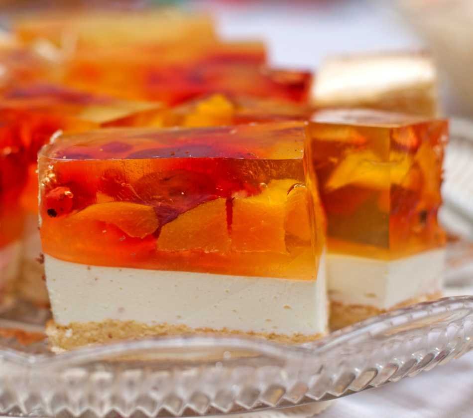 Торт с желе