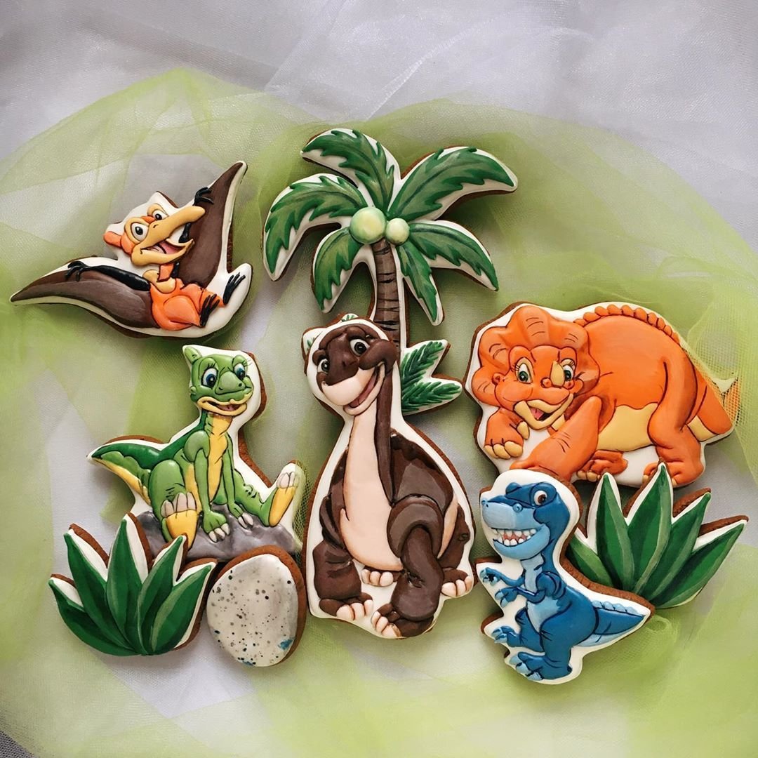 Торты динозавры Раптор